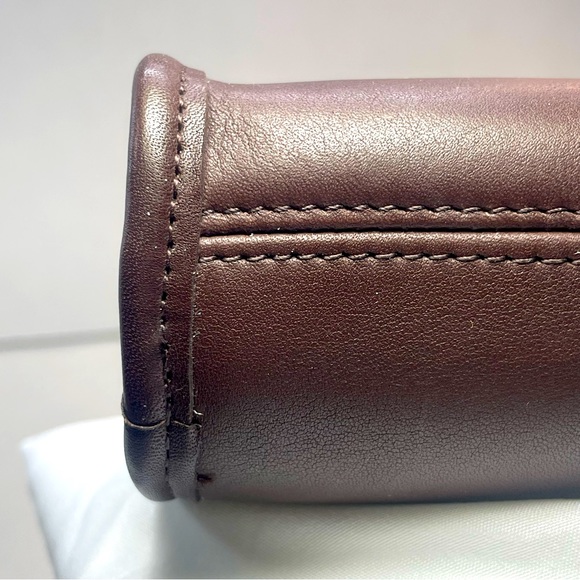 Rare Vintage Mahogany Coach Disco Crossbody Near Mint PRICE FIRM NWOT - Picture 14 of 16